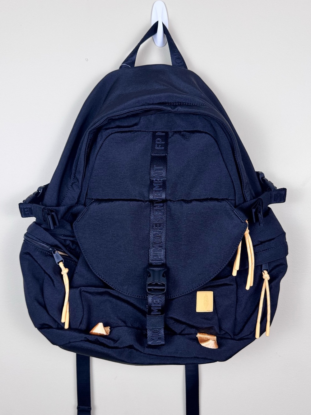 Free People Movement Never Lost Backpack Black Utility Hiking Bag